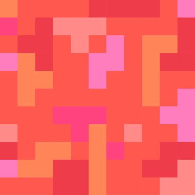 Vektör soyut piksel sanat arka plan şablonu