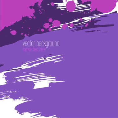 Arka plan şablonu vektör soyut sanat renkli mürekkep damlaları