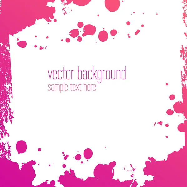 Vector abstracto artístico colorido tinta cae plantilla de fondo — Vector de stock