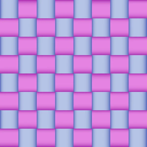 Векторные милые абстрактные квадраты геометрический бесшовный фон шаблона — стоковый вектор