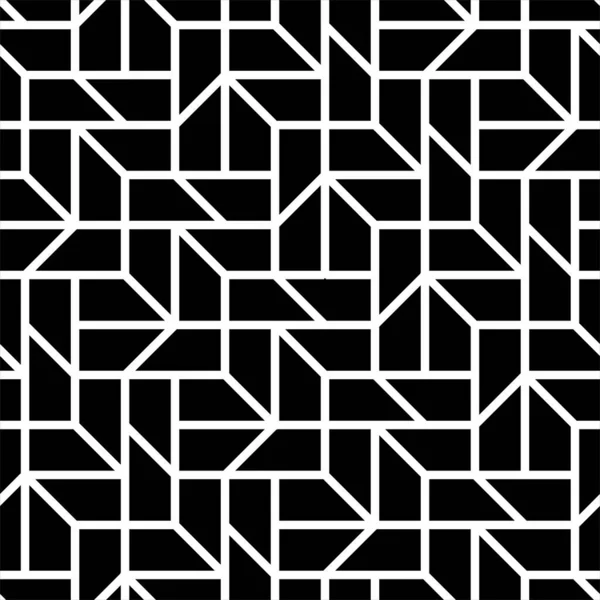 Abstrait Géométrique Sans Couture Motif Grille Art Déco Fond Vectoriel — Image vectorielle