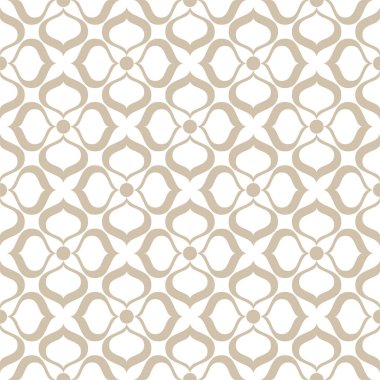 Soyut geometrik dikişsiz süsleme şablonu çizimi