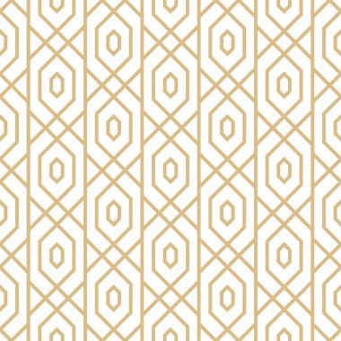 Soyut model. Kusursuz bir geçmişi var. Altın ve beyaz desenli. Grafik modern.