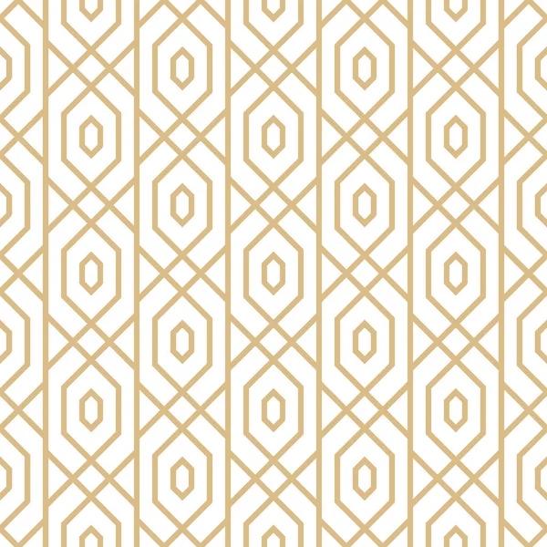 Абстрактний Візерунок Безшовний Фон Золотий Білий Візерунок Графічний Сучасний — стоковий вектор