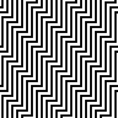 Soyut geometrik siyah-beyaz grafik tasarım şablon çizgileri vektör arkaplanı.