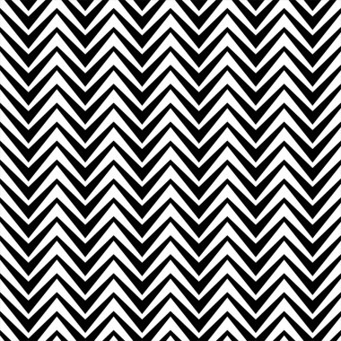 Düzenli çizgili zigzag çizgileri desenli soyut geometrik dikişsiz desen. vektör arkaplanı.