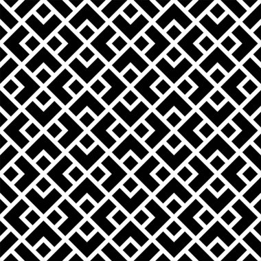 Soyut geometrik dikişsiz desenli kareler. Stil Geometrik Doğrusal Yapı Vektörü Arkaplanı.