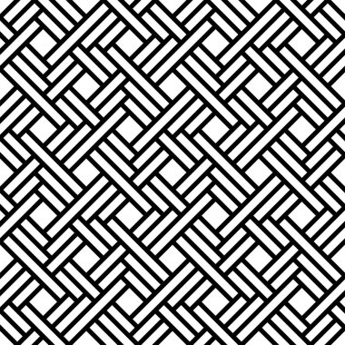 Soyut geometrik dikişsiz desen. Mozaik arkaplan yapı vektörü çizimi.