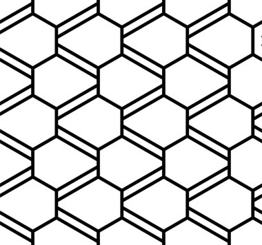 Soyut geometrik dikişsiz desen. Modern stil dokusu. Döşeme vektör arkaplanının yinelenmesi.