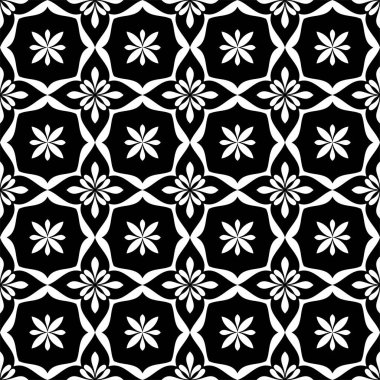 Soyut, pürüzsüz süs desenli vektör çizimi.