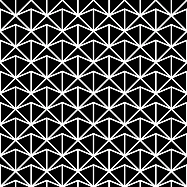 Абстрактный Геометрический Бесшовный Рисунок Черно Белый Арт Деко Алмазные Лучи — стоковый вектор