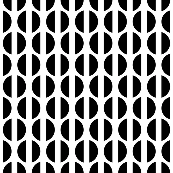 Soyut geometrik dikişsiz desen. Yarı daire figürleri olan şık bir doku. kafes vektör arkaplanı.