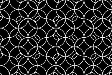 Soyut geometrik dikişsiz desen. Modern stil dokusu. Vektör arkaplanı tekrarlanıyor.