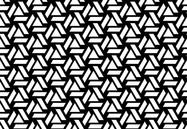 Soyut geometrik dikişsiz desen. Vektör geçmişine sahip. Siyah beyaz dokular. Grafiksel modern desen.