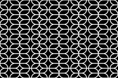 Soyut geometrik dikişsiz desen. Modern stil dokuma paketleme motifini tekrarlıyor. Vektör arkaplanı.