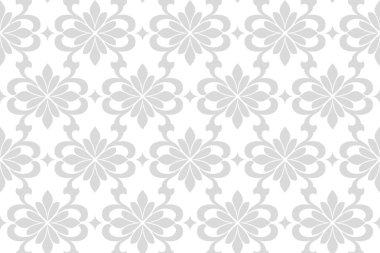 Süs, duvar kağıdı, ambalaj, vektör arkaplan için kusursuz damaske desenleri