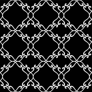 Çiçek deseni. Grafik modern duvar kağıdı barok, damask. kusursuz vektör arkaplanı.