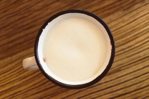 Cup of coffee on the table in the cafe. — Stock Photo, Image