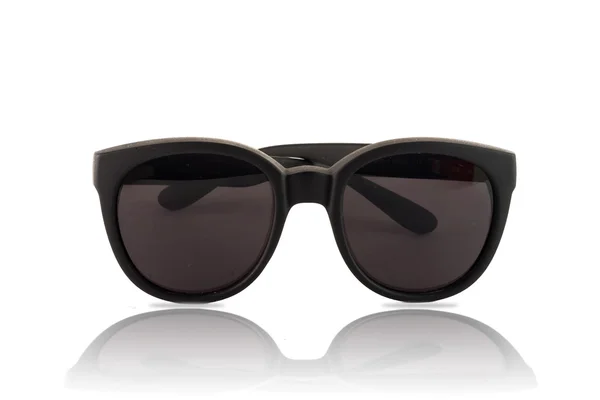 Große Sonnenbrille mit dunkler Brille — Stockfoto