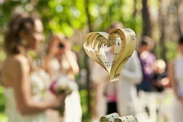 Heart of music — Stock Photo, Image