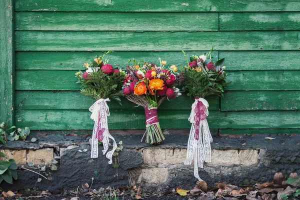 Three bouquet — Stock Photo, Image