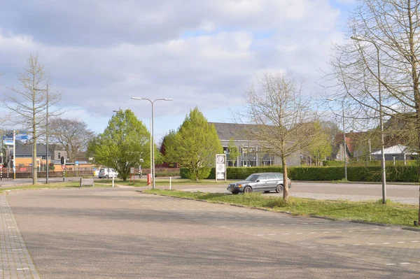 Lugar Estacionamiento Hotel Escuelas Durante Bloqueo Corona Pequeña Ciudad Doetinchem — Foto de Stock