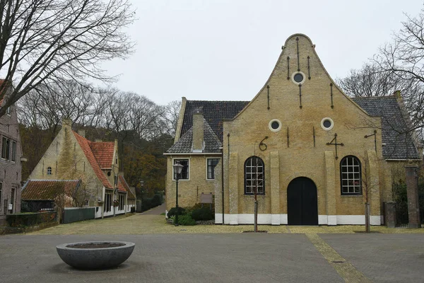 Chiesa Del Xvii Secolo Sull Isola Wadden Vlieland — Foto Stock