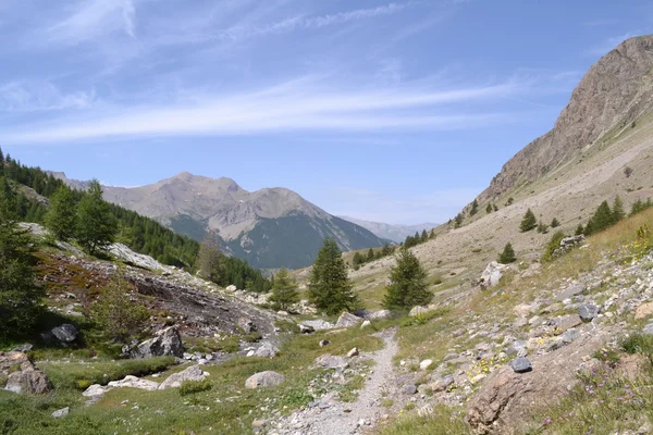 Franse Alpen Col de Larche — Fotografia de Stock