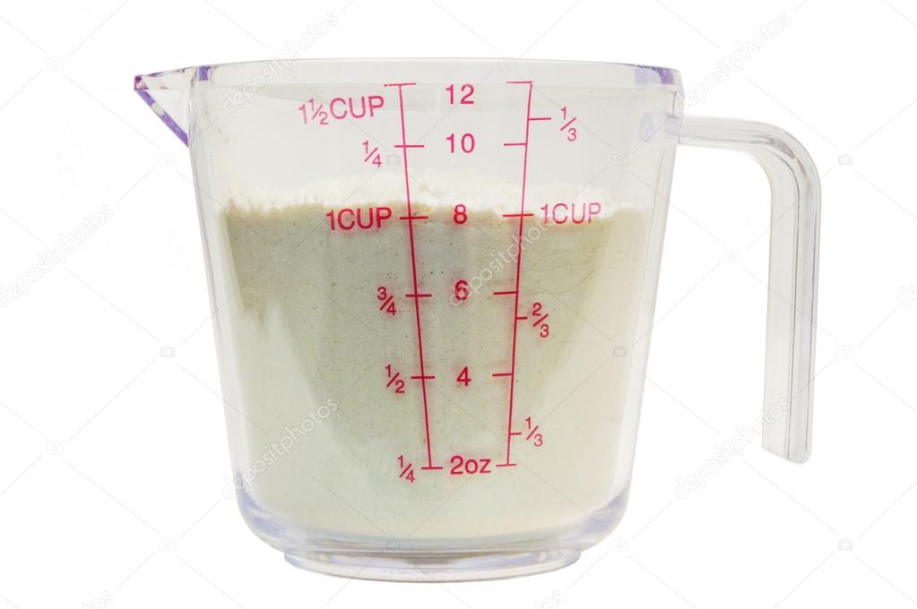 Measuring Cup with Flour 1