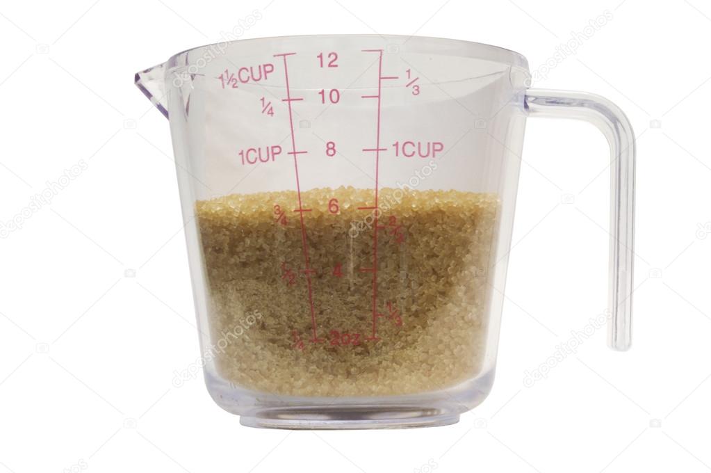 Measuring Cup with sugar 3/4