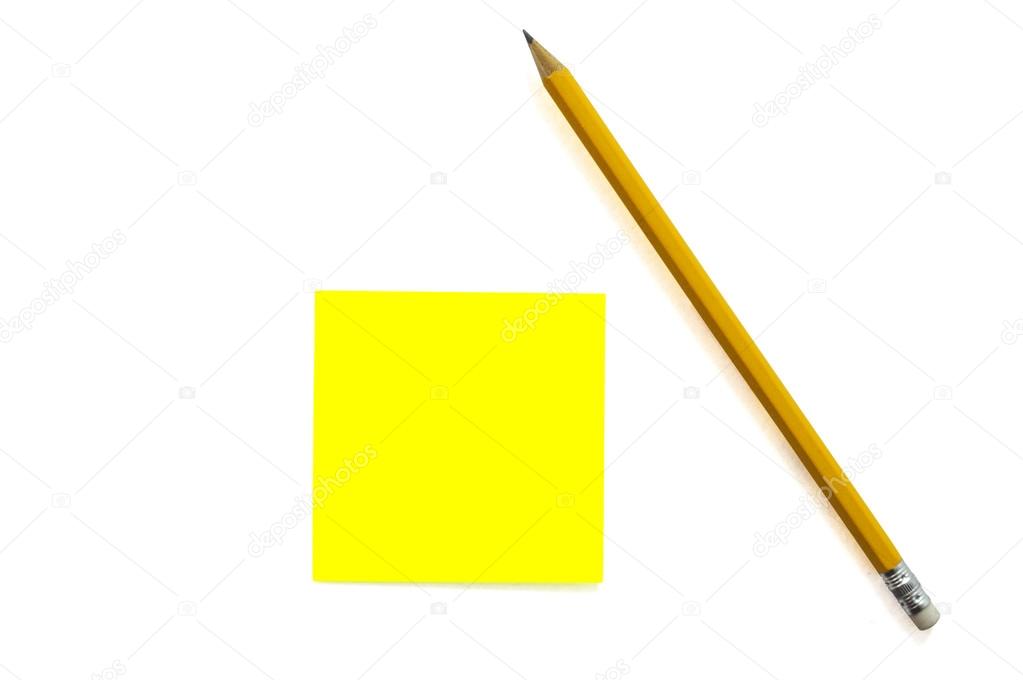 Post It single pencil Yellow