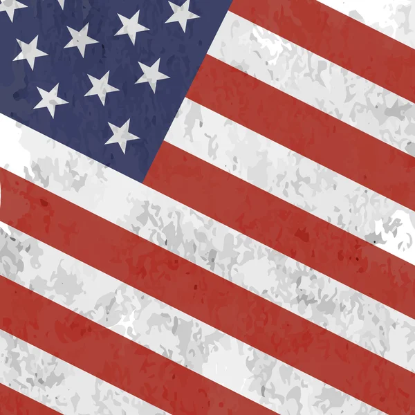 Bandeira vintage americana fundo . — Vetor de Stock