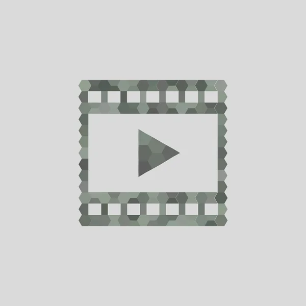 Video icon.  vector stock  illustration — Stok Vektör