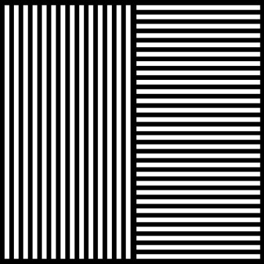 Stylish background of black and white stripes in different direction clipart