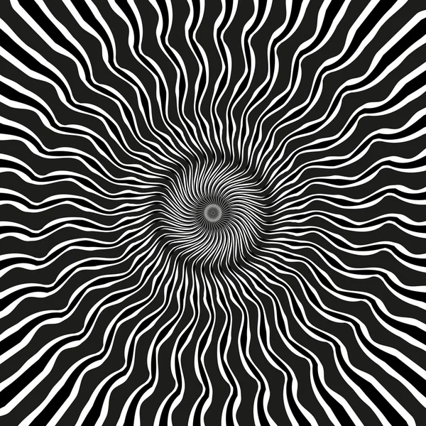 Hipnose espiral Design Pattern. vetor — Vetor de Stock