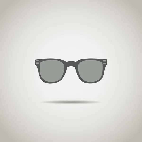 Snygga, moderiktiga glasögon. hipster design. Lager vektor — Stock vektor