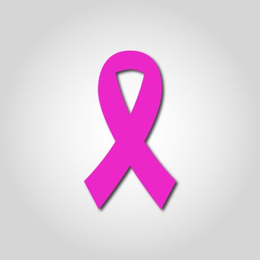 Gölgeli pembe kurdele