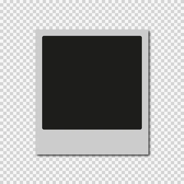 Immagine polaroid su un bellissimo sfondo — Vettoriale Stock