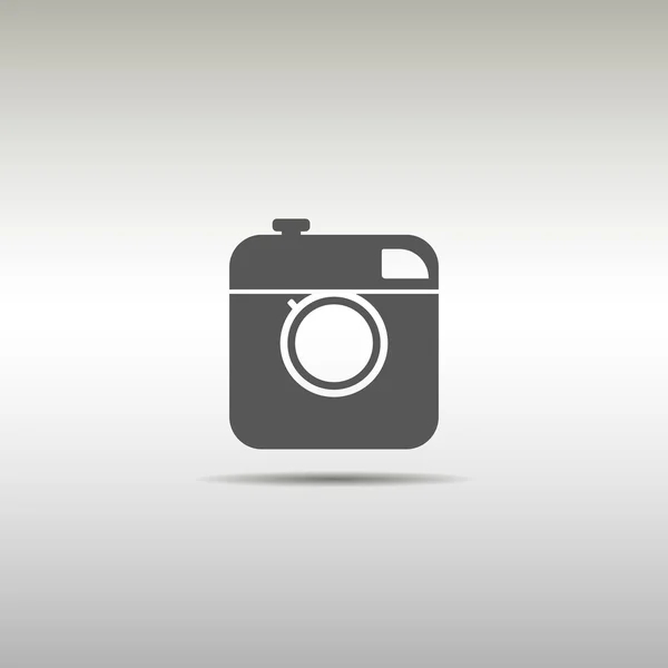 Ícone da lente da câmera da interface do usuário —  Vetores de Stock