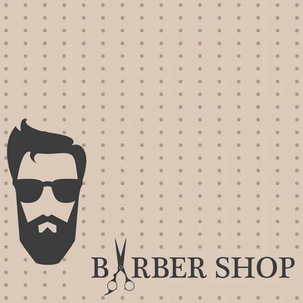 Значки винтажного парикмахерского магазина — стоковый вектор