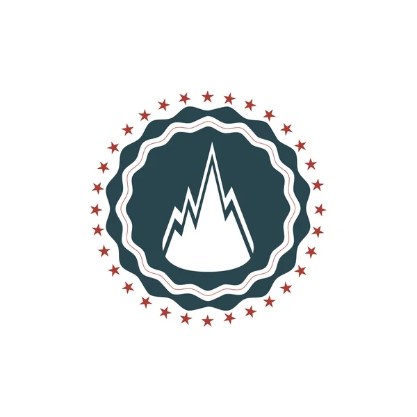 Góra web ikony, logo — Wektor stockowy