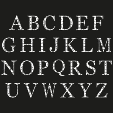 Alfabe bulmacalar simgesi