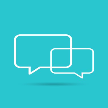 Modern blog simgesi. Soyut logo tasarım şablonu.