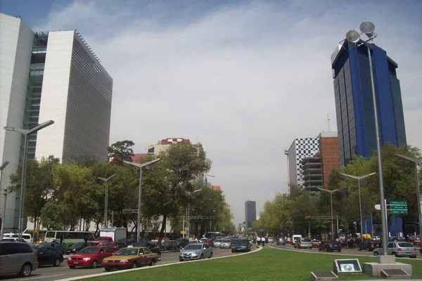 Paseo Reforma Mexico — стокове фото
