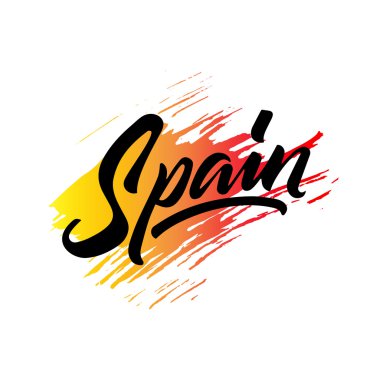 Tebrik kartı metin İspanya ile el çekilmiş