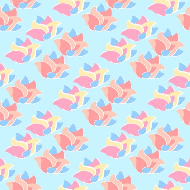 Dikişsiz desen vektör