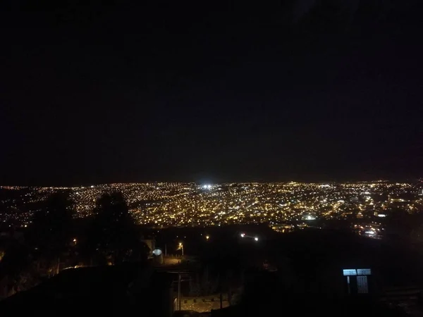 Anochecer Quito — Fotografia de Stock