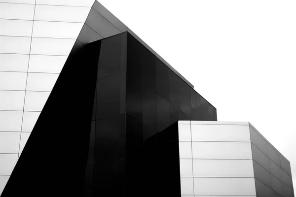 Fotografia Arquitectura Edificios Vidrio Concreto — Zdjęcie stockowe