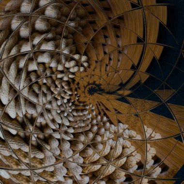 Karanlık bir arka planda yer fıstığı