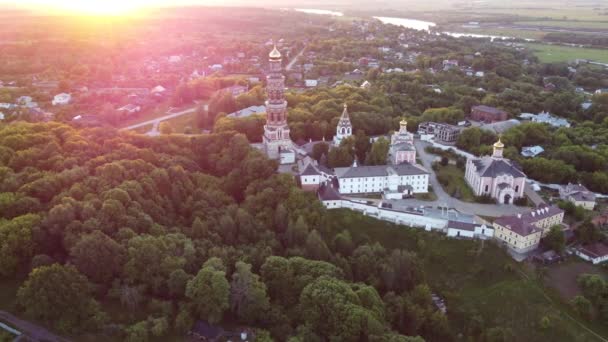 Чудесное Утро Деревне — стоковое видео